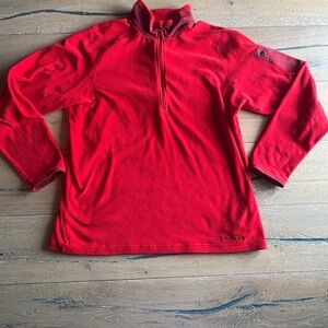 Marmot Men's Vibrant Red Zip-Up Sweater